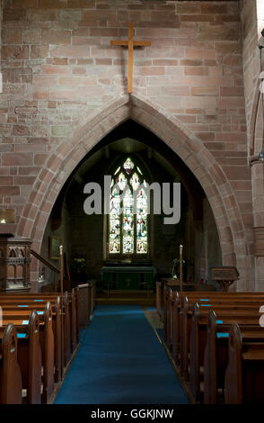 St. Chad`s Church, Wishaw, Warwickshire, England, UK Stock Photo